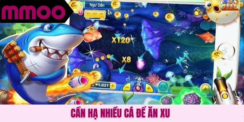 Cần hạ nhiều cá để ăn xu