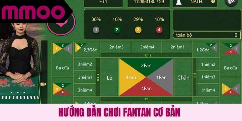 Hướng dẫn chơi Fantan cơ bản