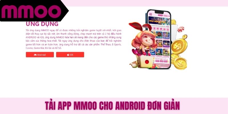 Tải app MMOO cho Android đơn giản