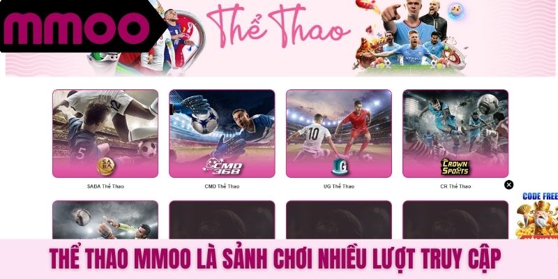 Thể thao MMOO là sảnh chơi nhiều lượt truy cập